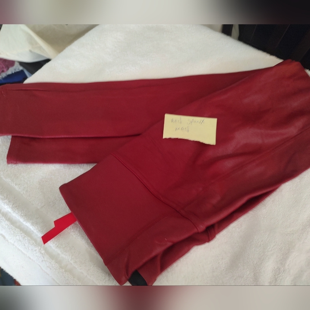 SPANX Red Leggings